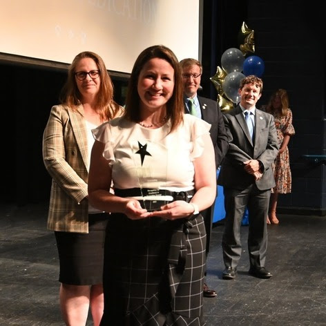 Denise Sokoup receives Outstanding Inclusive Administrator Award