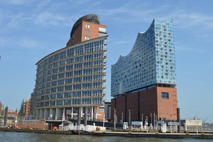 port in Hamburg, Germany