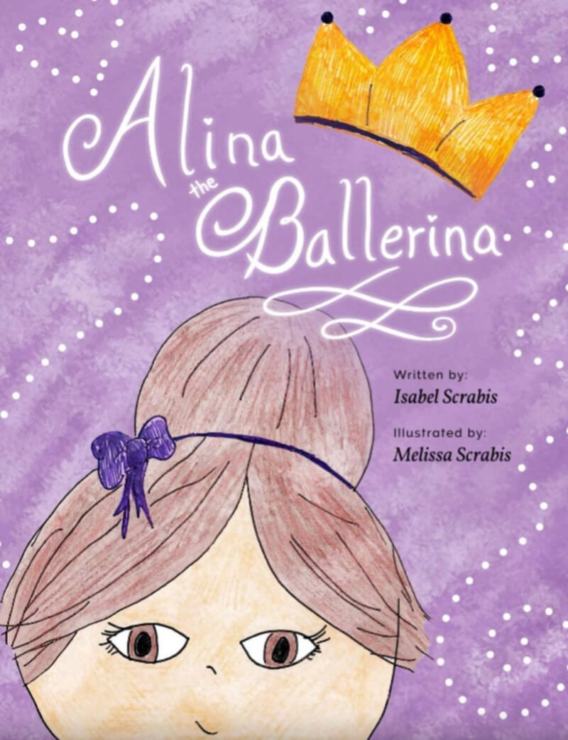 cover of the book "Alina the Ballerina" written by Isabel Scrabis and illustrated by Melissa Scrabis