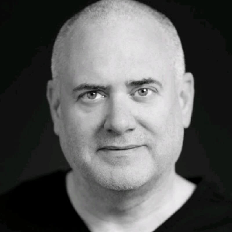 Steve Foerster (black and white) headshot