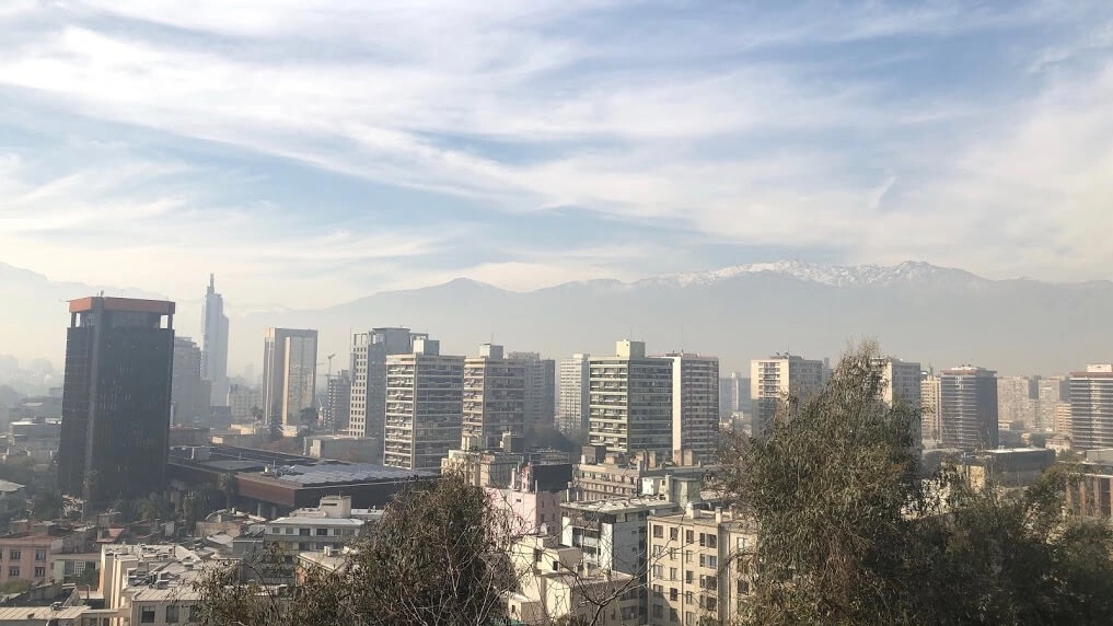 Views from Cerro Santa Lucía