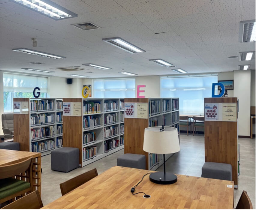 library in APCEIU