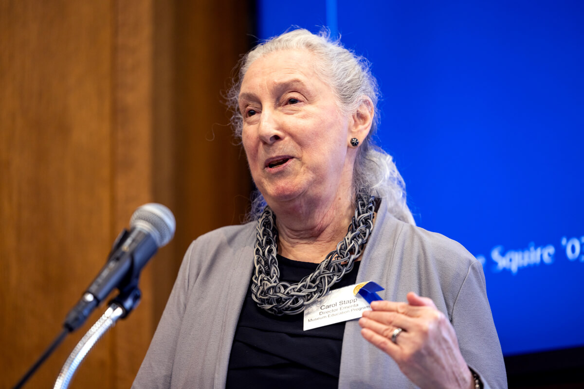 Carol Stapp speaks at MEP 50th event
