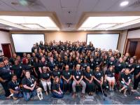 Attendees of the NAMRC 2024 Conference pose for a group photo