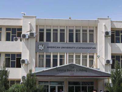 The Saleha Bayat building at American University of Afghanistan in Kabul