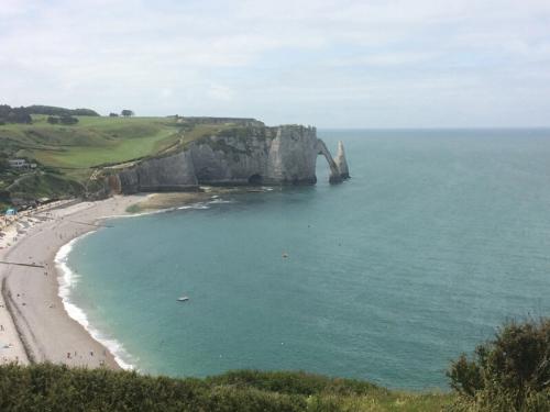 The cliffs of Etretat