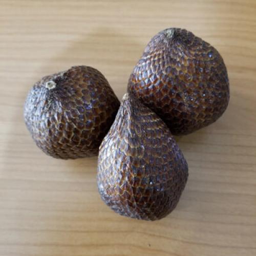 three Salak, AKA Snake Skin Fruit