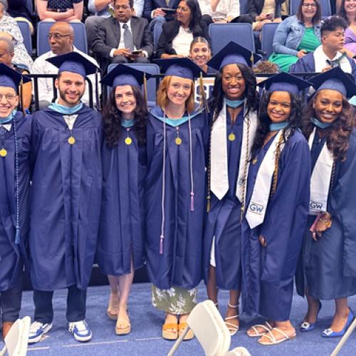 graduates at the 2025 GSEHD Celebration