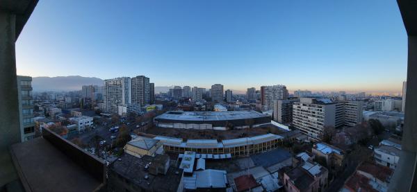 View from my Airbnb balcony