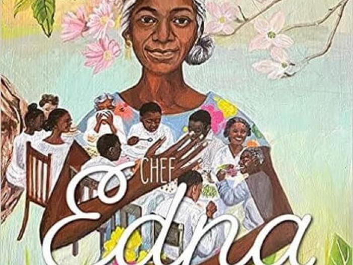 Cover of 'Chef Edna' book by Melvina Noel