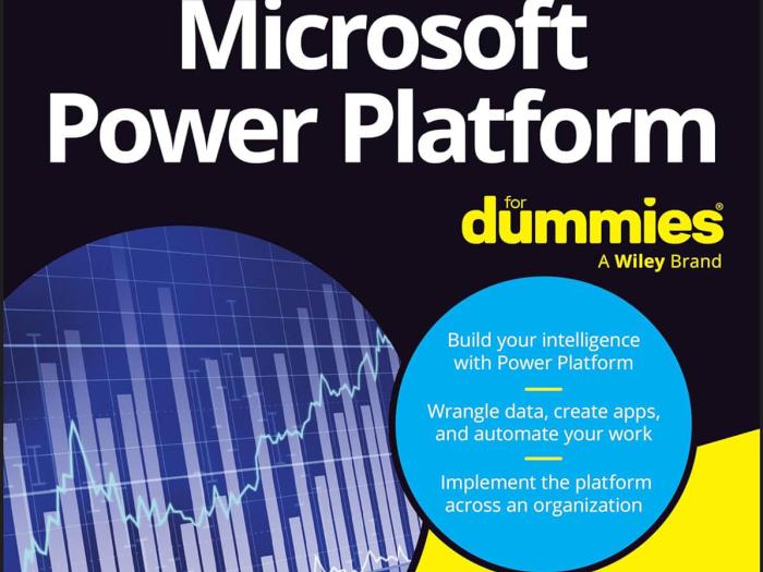 Cover of book: Microsoft Power Platform for Dummies