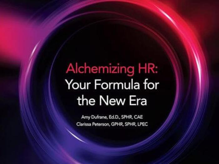 cover of book, Alchemizing HR: Your Formula for the New Era