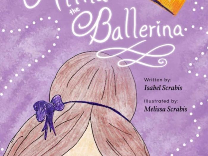 cover of the book "Alina the Ballerina" written by Isabel Scrabis and illustrated by Melissa Scrabis