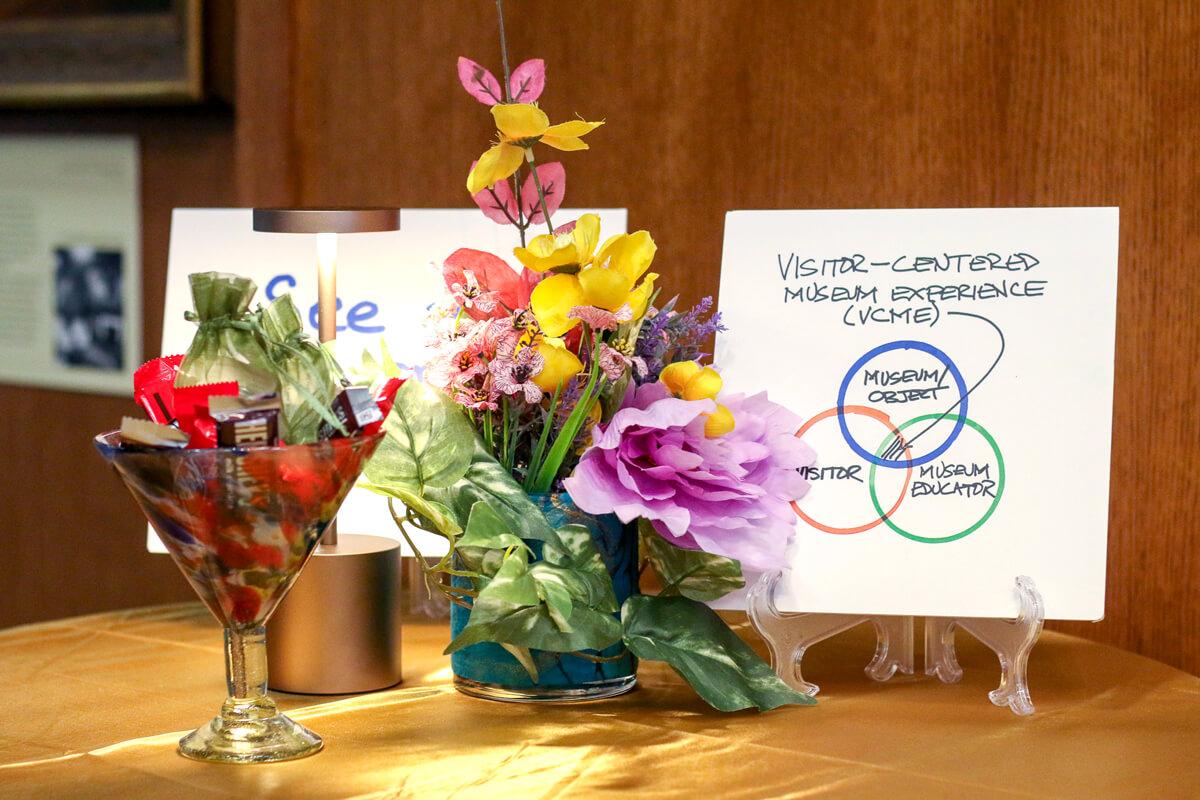 Flowers at MEP 50th event