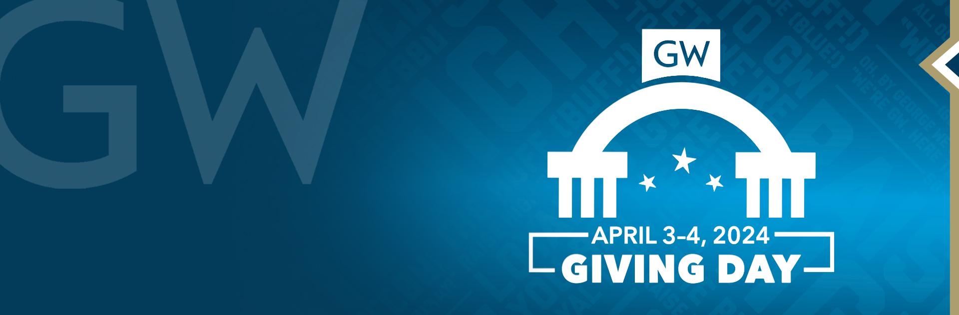 GW Giving Day | April 3-4, 2024